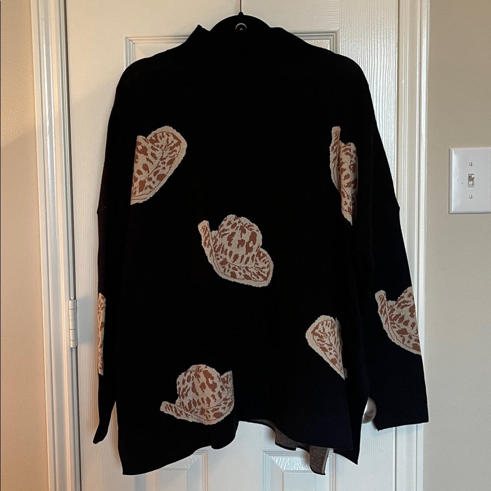 NWT Entro Cowgirl Mock Neck Sweater - Picture 5 of 10